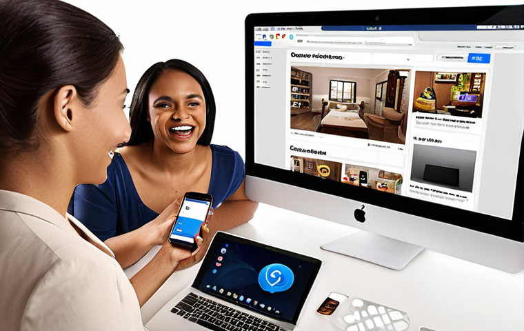 **
Prompt: "A radiant, diverse group of customers happily interacting with various devices (smartphones, tablets, laptops) displaying logos of popular social media platforms and email icons. A central dashboard displays positive feedback scores and charts. The overall scene evokes a sense of seamless customer experience and data integration, reflecting the power of omni-channel surveys."
**