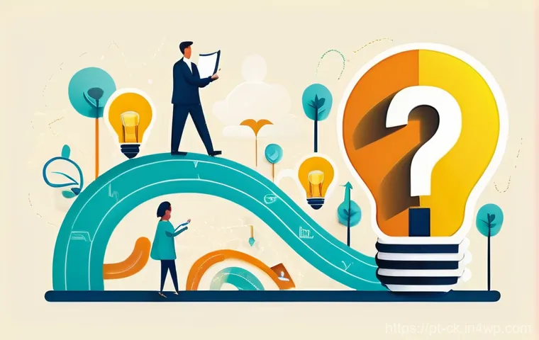 옴니채널의 디자인 사고 접근법 - **Prompt 1: The Empathetic Journey Map**
    An illustration in a modern, clean, and slightly whimsi...